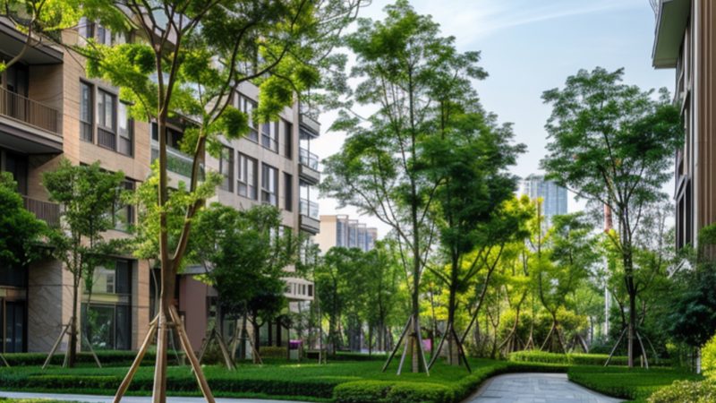 海绵城市绿化施工流程解析**